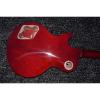 Custom Shop Unfinished Red Wine Tiger Maple Top Electric Guitar #2 small image