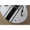 Custom Shop Tom Delonge ES-333 White Electric Guitar #2 small image
