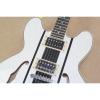 Custom Shop Tom Delonge ES-333 White Electric Guitar #4 small image