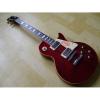 Custom Shop Tiger Maple Top Red Wine Electric Guitar #1 small image