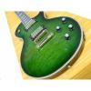Custom Shop Tiger Maple Top Green Electric Guitar