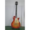 Custom Shop Sunburst Tiger Maple Top LP 3 Pickups Electric Guitar #2 small image