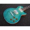 Custom Shop Teal Maple Top Standard 6 String Electric Guitar