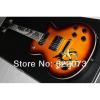 Custom Shop Sunburst Abalone Snake Inlay Fretboard Electric Guitar #3 small image