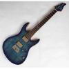 Custom Shop Suhr Flame Maple Top Blue Electric Guitar #4 small image