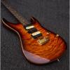 Custom Shop Suhr Brown Maple Top 6 String Electric Guitar #5 small image