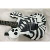 Custom Shop Skull Dark Emo Carved Electric Guitar #1 small image