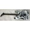 Custom Shop Skull Dark Emo Carved Electric Guitar #5 small image