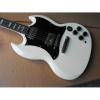 Custom Shop SG White Finish Electric Guitar #1 small image