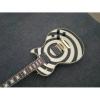Custom Shop Silver Zakk Wylde Bullseyes Electric Guitar #2 small image