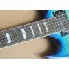 Custom Shop SG Blue Tiger Maple 6 String Electric Guitar #5 small image