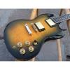 Custom Shop SG G400 Yellow Quilted Maple Electric Guitar #1 small image