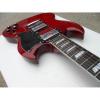 Custom Shop SG Angus Young Warm Red Electric Guitar #5 small image