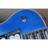 Custom Shop Robot White Blue LP Electric Guitar #5 small image