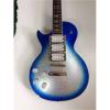 Custom Shop Robot Left Handed Blue Ace Frehley Robot Electric Guitar #1 small image