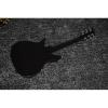 Custom Shop Rickenbacker 325 Jetglo Black 6 String Electric Guitar #3 small image