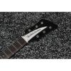 Custom Shop Rickenbacker 325 Jetglo Black 6 String Electric Guitar #4 small image