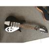 Custom Shop Rickenbacker 325C64 Jetglo Electric Guitar D'Addario Strings #3 small image
