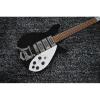 Custom Shop Rickenbacker 325 Jetglo Black 6 String Electric Guitar #4 small image