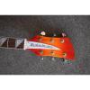 Custom Shop Rickenbacker 330 Fireglo Electric Guitar Neck Through Body #5 small image