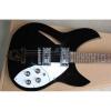 Custom Shop Rickenbacker 330 Black Electric Guitar #1 small image