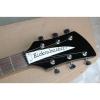 Custom Shop Rickenbacker 330 Black Electric Guitar #5 small image