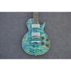 Custom Shop PRS Quilted Maple Teal 22 SE Standard Electric Guitar