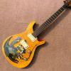 Custom Shop PRS Dragon Yellow Tiger Maple Top Electric Guitar