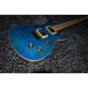 Custom Shop PRS Flame Maple Blue Maple Fretboard Electric Guitar #1 small image