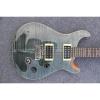 Custom Shop PRS Gray Flame Maple Top Electric Guitar #5 small image