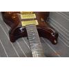Custom Shop PRS Brown Flame Maple Top 24 Frets Electric Guitar #3 small image