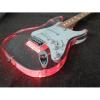Custom Shop Plexiglass Red Led Acrylic Stratocaster Electric Guitar #1 small image