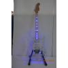 Custom Shop Plexiglass Blue Led Acrylic Stratocaster Electric Guitar #1 small image