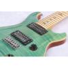 Custom Shop PRS 7 String Green Flame Maple Top Electric Guitar #2 small image