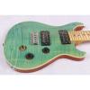 Custom Shop PRS 7 String Green Flame Maple Top Electric Guitar #3 small image
