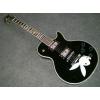 Custom Shop Playboy Inlay With Rabbit Print Black Electric Guitar #5 small image