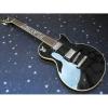 Custom Shop Playboy Fretboard Inlay Black Electric Guitar #1 small image