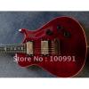 Custom Shop Paul Reed Smith Dark Red Electric Guitar #1 small image