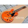 Custom Shop Orange 335 Semi Hollow Jazz Electric Guitar #2 small image
