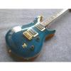 Custom Shop Ocean Blue Paul Reed Smith Electric Guitar #1 small image