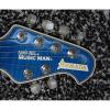 Custom Shop Music Man Blue Black Armada Ernie Ball Electric Guitar #3 small image