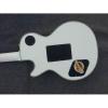 Custom Shop LP White Floyd Vibrato Electric Guitar #4 small image