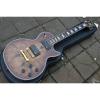 Custom Shop LP Spalted Maple Satin Dead Wood Electric Guitar #1 small image