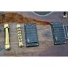 Custom Shop LP Spalted Maple Satin Dead Wood Electric Guitar #3 small image