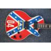 Custom Shop LP Red Flag 04 Confederate Electric Guitar #1 small image