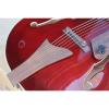 Custom Shop LP Red Wine Fhole Electric Guitar #2 small image