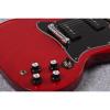 Custom Shop LP Red P90 Pickups SG Electric Guitar #2 small image