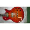 Custom Shop LP Flame Maple Top Red Iced Tea Electric Guitar #1 small image