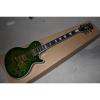 Custom Shop LP Green Quilted Maple Top Electric Guitar #3 small image