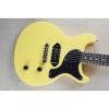 Custom Shop LP Billie Joe Armstrong Junior Special TV Yellow Electric Guitar #2 small image